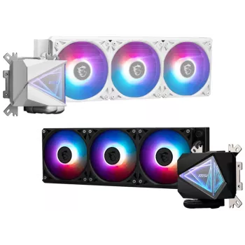 MSI MAG Coreliquid I360 Computer case All-in-one liquid cooler 12 cm Melns 1 gab.