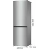 Gorenje NRK61CS2XL4 brīvstāvošs 300 L pelēks