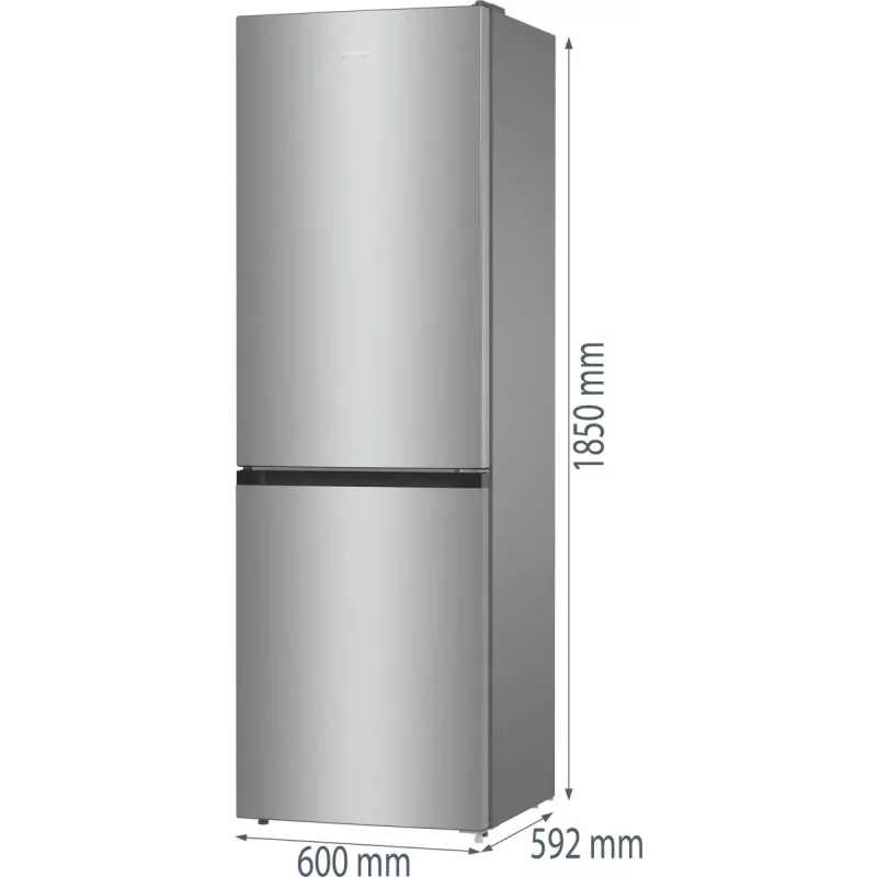 Gorenje NRK61CS2XL4 brīvstāvošs 300 L pelēks