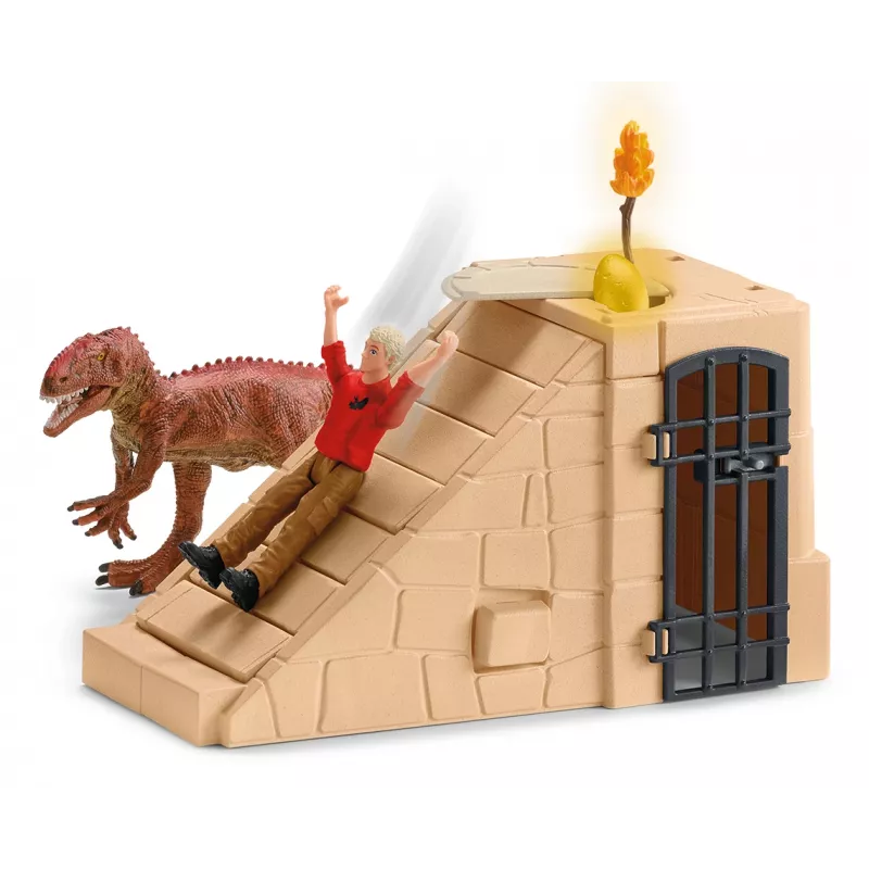 Action/Adventure Schleich Conquest of the Dino Temple Mega Set Multicolour