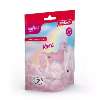 Schleich Collectibles Vienradža citplanētieša figūriņa, rozā, ieteicamais vecums 5+