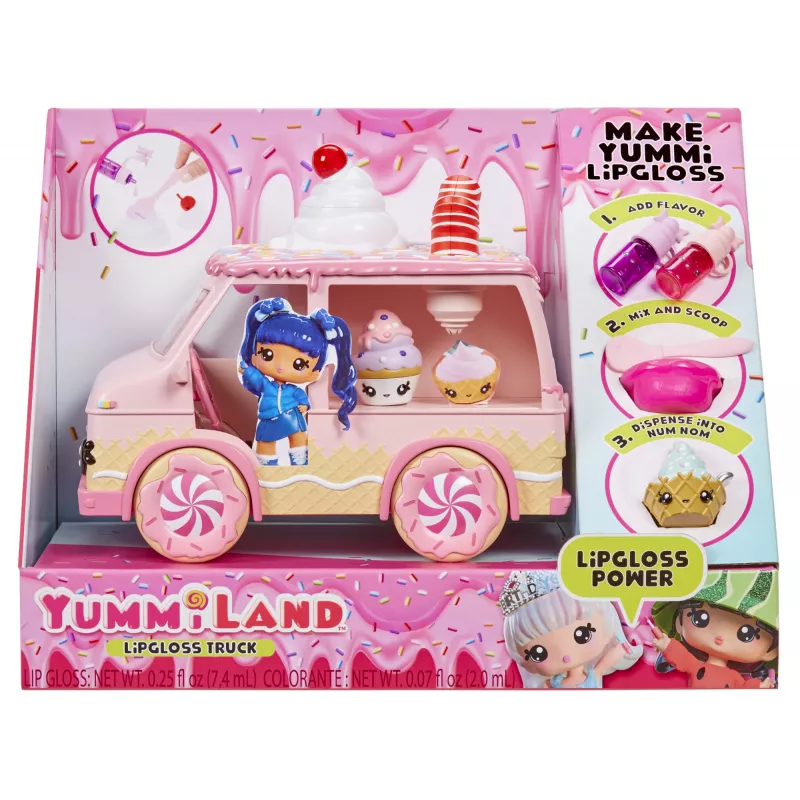 MGA Entertainment Yummiland Lipgloss Truck leļļu treileris