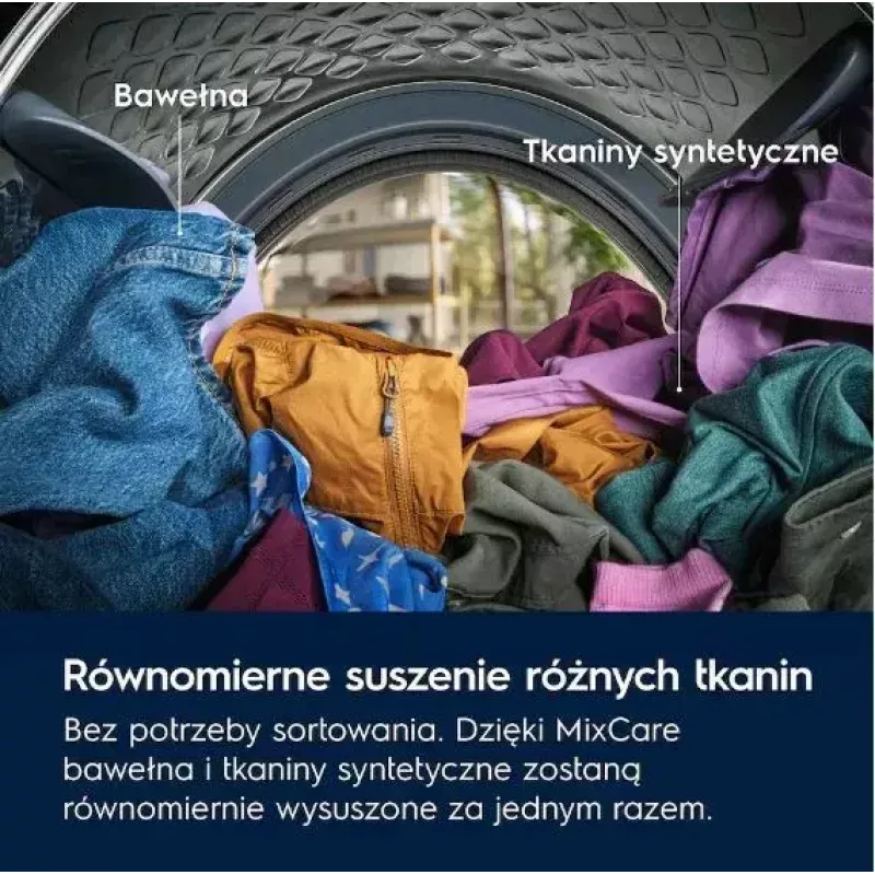 Electrolux EW7DX385AP veļas žāvētājs, siltumsūknis, 8 kg, A+++, balts, invertora motors, LED