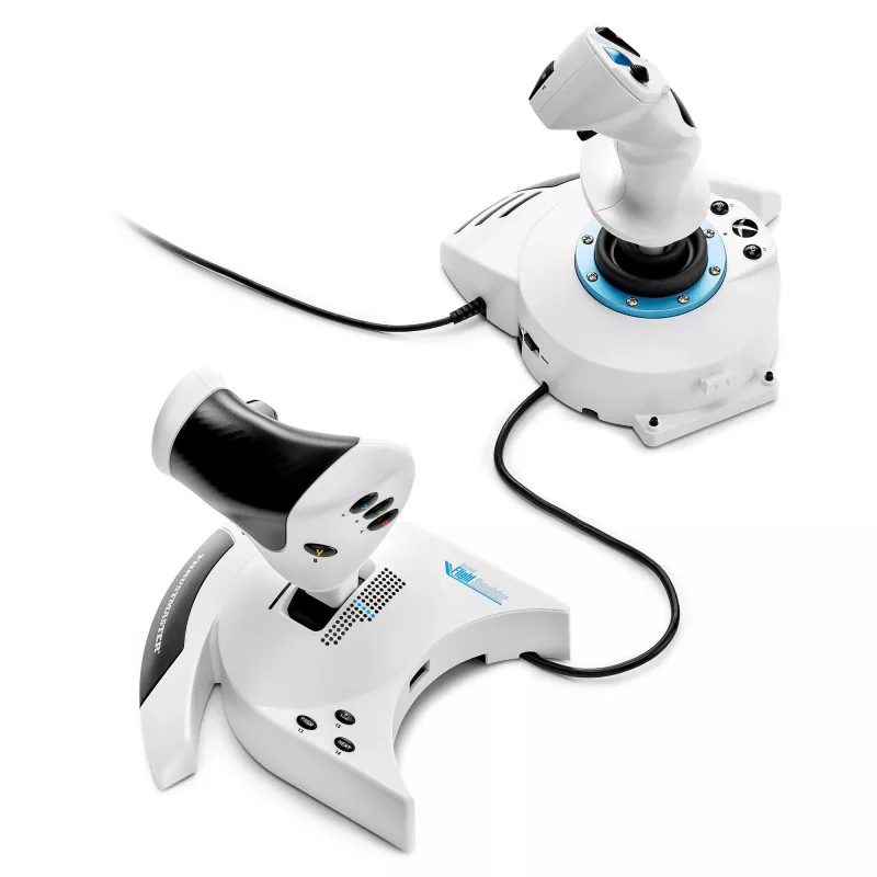 Kursorsviru Thrustmaster T.Flight Hotas One Microsoft Flight Simulator Edition USB Melna Balta