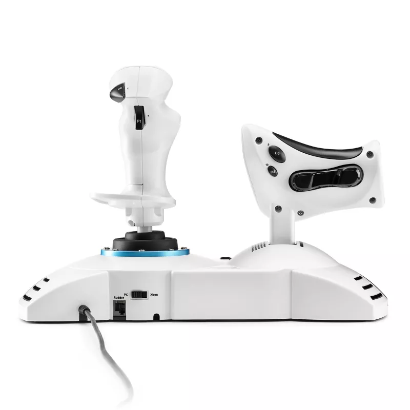 Kursorsviru Thrustmaster T.Flight Hotas One Microsoft Flight Simulator Edition USB Melna Balta