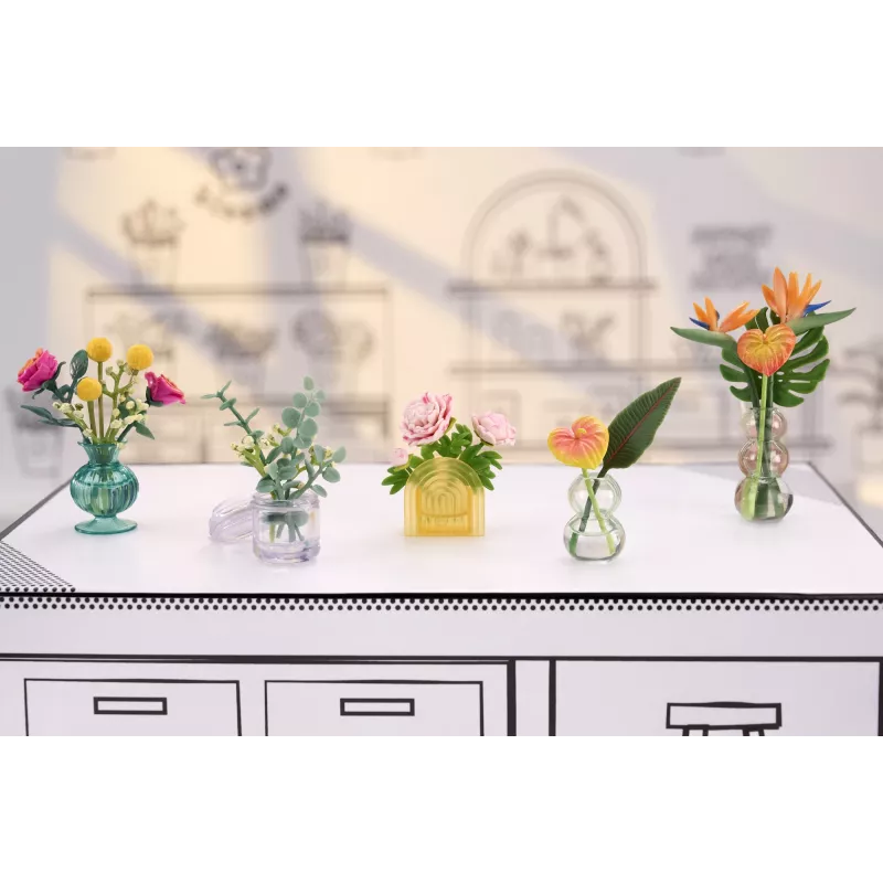 Miniverse - Make It Mini Botanicals, 8 gadi, Daudzkrāsains, Plastmasa