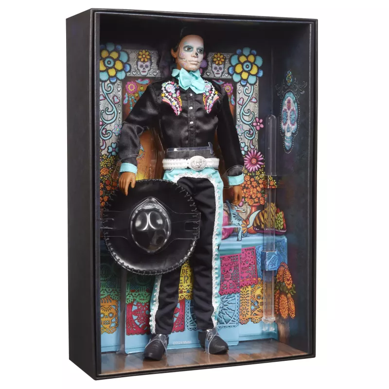 Modes lelle Mattel Barbie Ken Dia de Muertos Daudzkrāsaina 3+