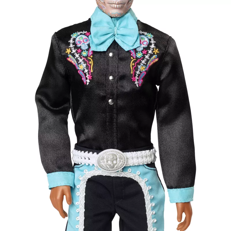Modes lelle Mattel Barbie Ken Dia de Muertos Daudzkrāsaina 3+