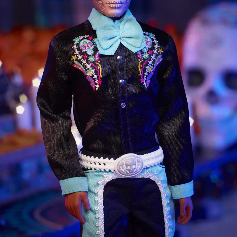 Modes lelle Mattel Barbie Ken Dia de Muertos Daudzkrāsaina 3+