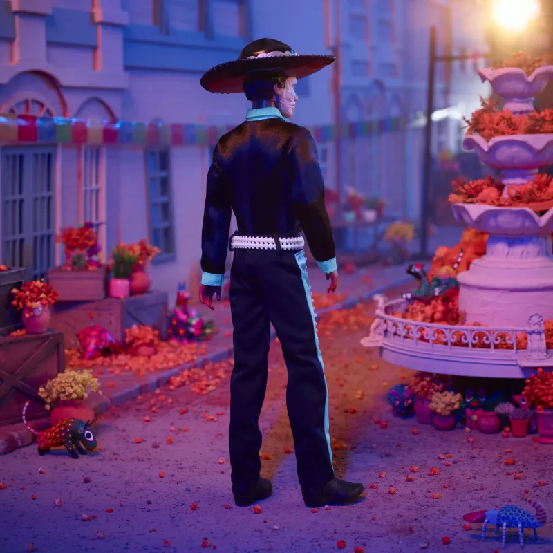 Modes lelle Mattel Barbie Ken Dia de Muertos Daudzkrāsaina 3+