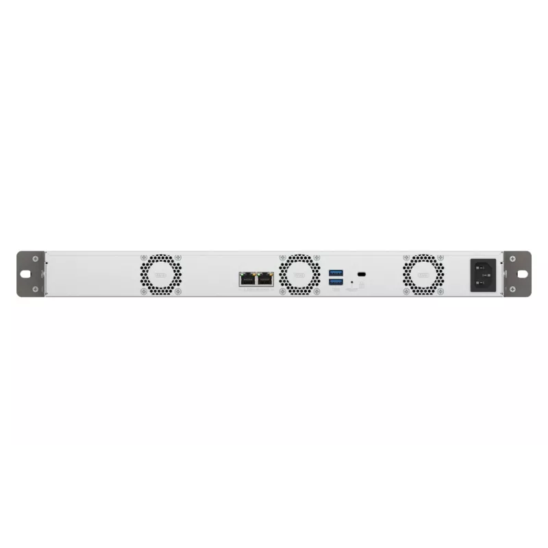 QNAP TS-433eU NAS Rack (1U) Cortex-A Cortex-A55 4 GB 0 TB QNAP Turbo System Melns
