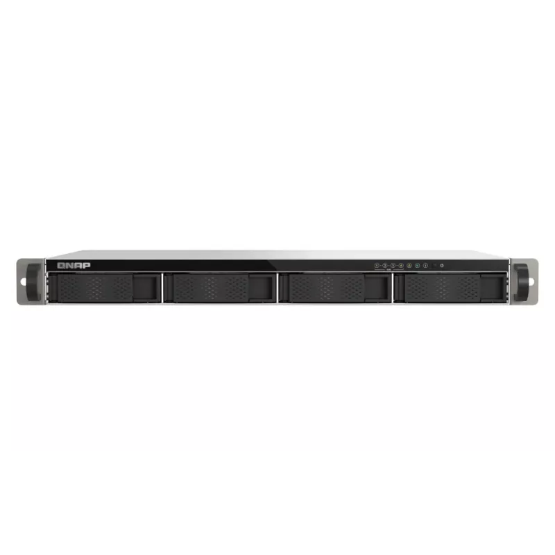 QNAP TS-433eU NAS Rack (1U) Cortex-A Cortex-A55 4 GB 0 TB QNAP Turbo System Melns