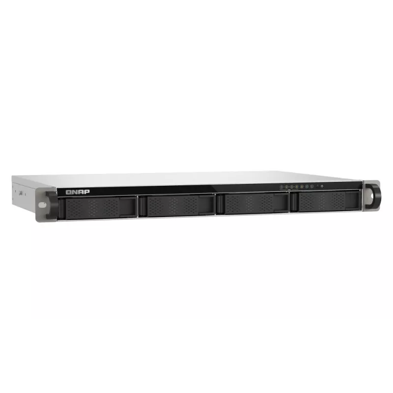 QNAP TS-433eU NAS Rack (1U) Cortex-A Cortex-A55 4 GB 0 TB QNAP Turbo System Melns