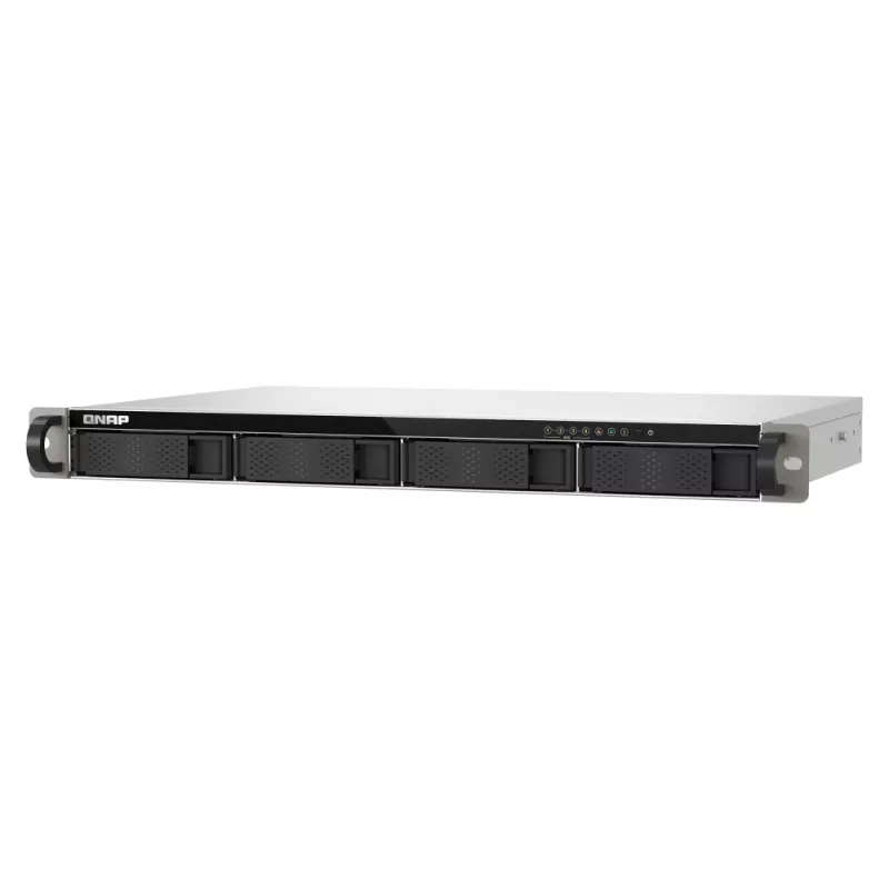 QNAP TS-433eU NAS Rack (1U) Cortex-A Cortex-A55 4 GB 0 TB QNAP Turbo System Melns