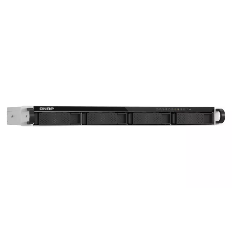 QNAP TS-h765eU NAS Rack (1U) Intel Atom® 8 GB DDR5 QuTS hero Melns, pelēka