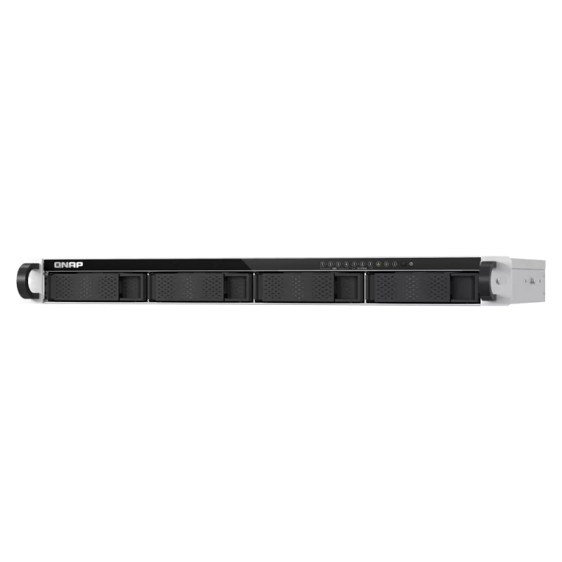 QNAP TS-h765eU NAS Rack (1U) Intel Atom® 8 GB DDR5 QuTS hero Melns, pelēka