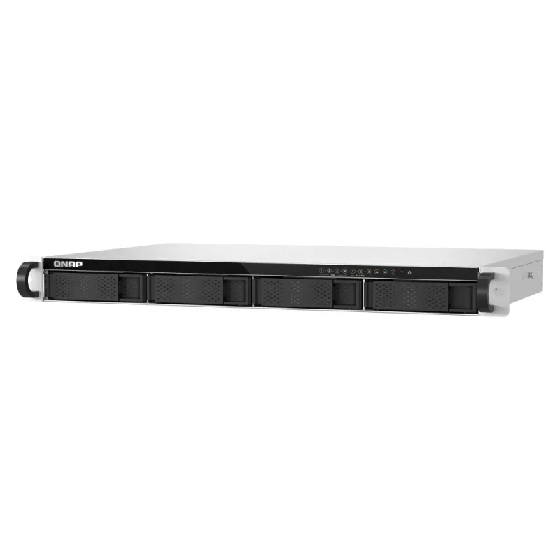 QNAP TS-h765eU NAS Rack (1U) Intel Atom® 8 GB DDR5 QuTS hero Melns, pelēka