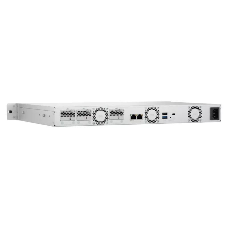 QNAP TS-h765eU NAS Rack (1U) Intel Atom® 8 GB DDR5 QuTS hero Melns, pelēka