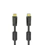 Hama ātrdarbīgs HDMI kabelis, Spraudnis - Spraudnis, 4K, Ethernet, Apzeltīts, 10,0 m