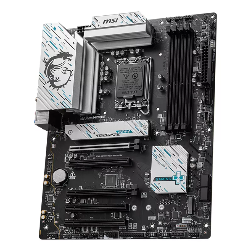 MSI B760 GAMING PLUS WIFI DDR4 mātesplate Intel B760 LGA 1700 ATX