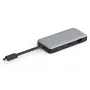 DIGITUS USB-C ceļojumu dokstacija, 7 porti - HDMI / 2x USB-A 3.2 Gen 1 / GbE / SD / MicroSD - 100 W USB-C strāvas padeve