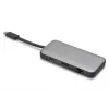DIGITUS USB-C ceļojumu dokstacija, 7 porti - HDMI / 2x USB-A 3.2 Gen 1 / GbE / SD / MicroSD - 100 W USB-C strāvas padeve