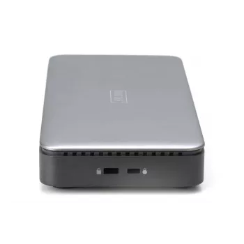 DIGITUS USB-C dokstacija, 11 pieslēgvietas – 2x HDMI / DP / 2x USB-A 3.2 Gen 2 / USB-C 3.2 Gen 2 / GbE / SD / MicroSD / DC ligzda – 150 vati maks. / 3,5 mm