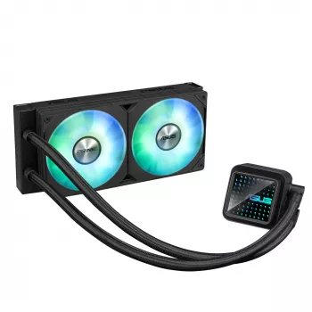 ASUS Prime LC 240 ARGB datora korpusa universāls šķidruma dzesētājs 12 cm melns