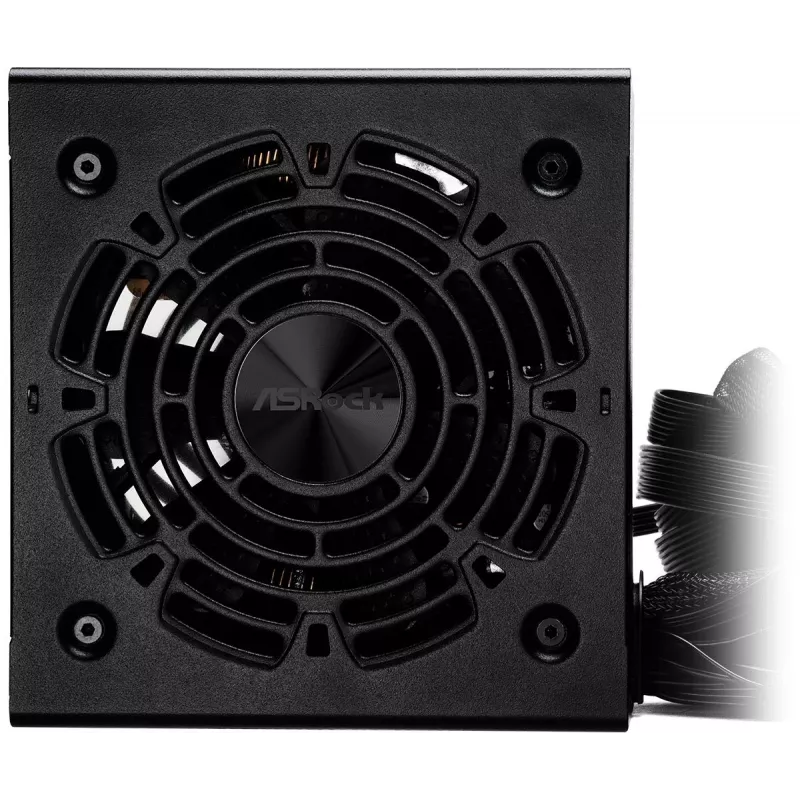 Barošanas bloks ASRock CL-550B Challenger 550 W ATX, 20+4 kontaktu, 80 PLUS Bronze, 120 mm ventilators, melns