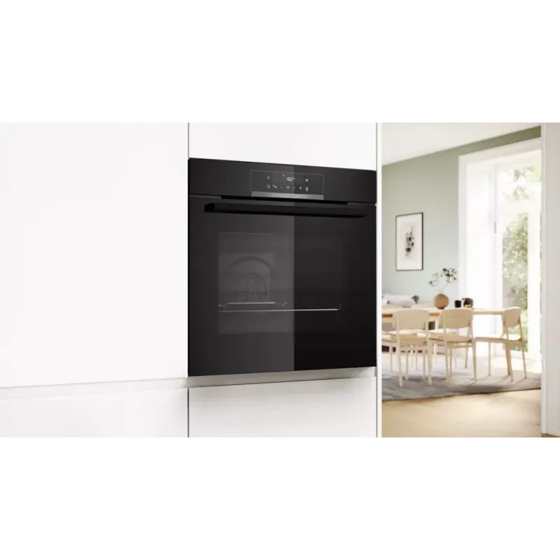 Bosch Serie 4 HQG572EB3 krāsns 71 L melna