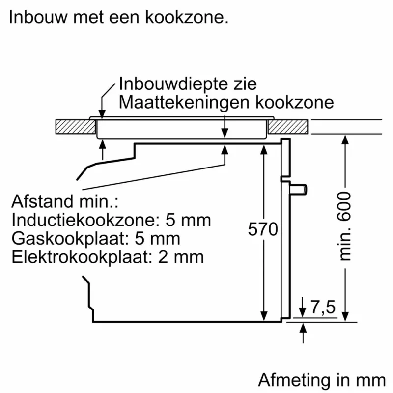 Bosch Serie 4 HQG572EB3 krāsns 71 L melna