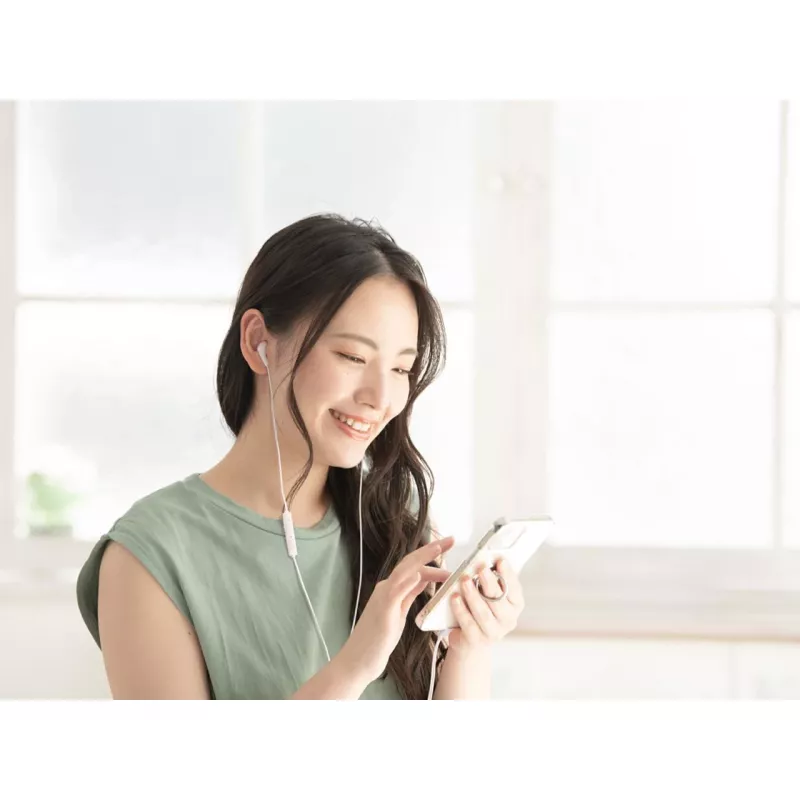 JVC HA-FR9UC Austiņas Vadu Iekšējās zvani/mūzika USB Type-C Balts