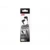 Vadu intraaurālā austiņu sistēma JVC HA-FR9UC ar USB-C, 9,2 mm draiveriem, 5–22000 Hz, rindas mikrofonu un vadību, 1,2 m kabeli, melnā krāsā
