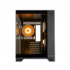 Chieftec Visio GM-30B-TG-OP melns rūdīts stikls x 2 Cube Melns