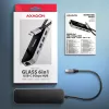 Axagon HMC-6GLN USB 5Gbps centrmezgls, 2x USB-A, USB-C, HDMI 4k/60Hz, RJ-45, PD 100W, USB-C kabelis