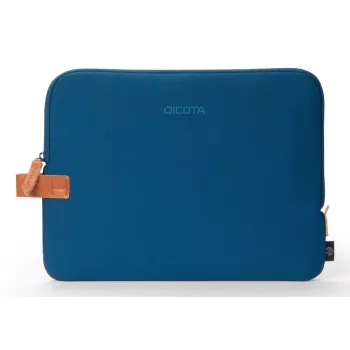 DICOTA Skin Urban- 16in MacBook Sleeve - Navy Blue / Recycled Polyester Neoprene Fabric