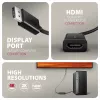 Axagon RVD-HI20N DisplayPort -> HDMI 2.0b adapteris, 4K/60Hz