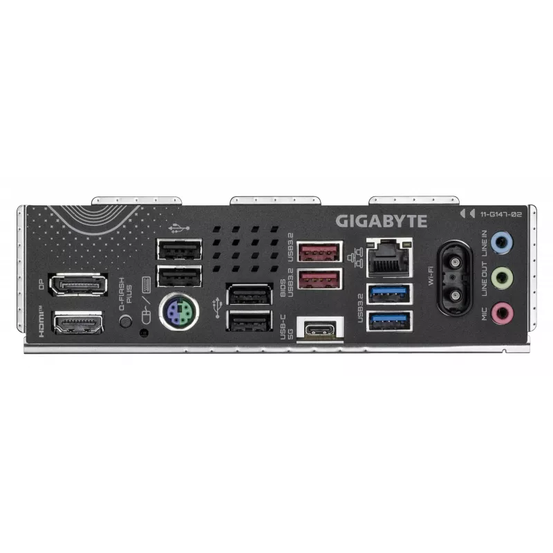 GIGABYTE B850 EAGLE WIFI6E mātesplate - AMD Ryzen 9000 sērijas CPU, 8+2+2 fāžu digitālais VRM, līdz 8200MHz DDR5 (OC), 1xPCIe 5.0 + 2xPCIe 4.0 M.2, GbE LAN, WIFI 6E, USB 3.2 Gen 2