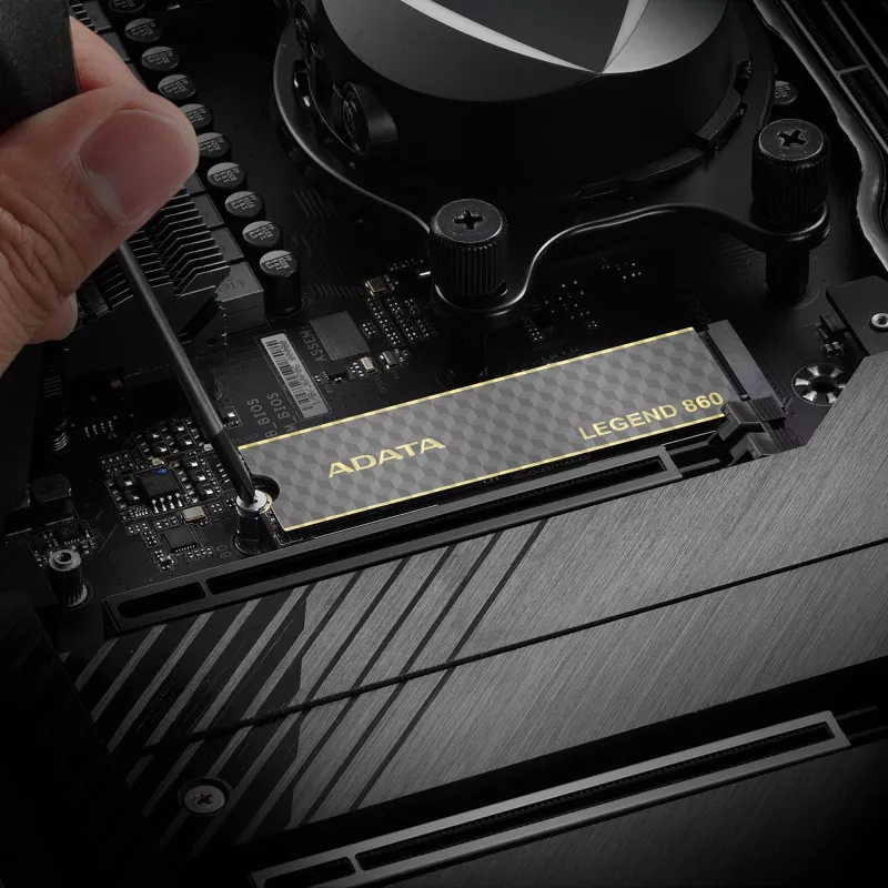 ADATA LEGEND 860 SLEG-860-1000GCS iekšējais cietvielu disks 1 TB M.2 PCI Express 4.0 NVMe 3D NAND