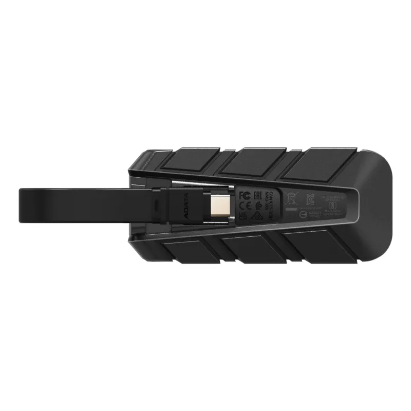 ADATA SC740 500 GB USB Type-C 3.2 Gen 2 (3.1 Gen 2) Melns, Blue