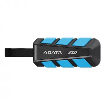 ADATA Externe SSD SC740 2TB Plug&Go blue 1050/1000 MIL.STD USB Type-C 3.2 Gen 2 (3.1 Gen 2) Melns, Blue