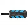 ADATA Externe SSD SC740 2TB Plug&Go blue 1050/1000 MIL.STD USB Type-C 3.2 Gen 2 (3.1 Gen 2) Melns, Blue
