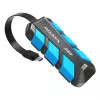 ADATA Externe SSD SC740 2TB Plug&Go blue 1050/1000 MIL.STD USB Type-C 3.2 Gen 2 (3.1 Gen 2) Melns, Blue