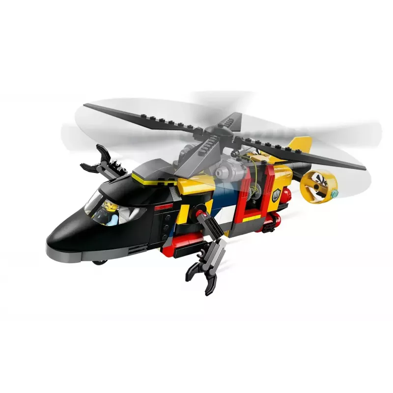 Konstruktors LEGO City kombināciju komplekts 60462 — helikopters un ugunsdzēsēju mašīna, 874 detaļas, 3 minifigūras, vecumam 7+