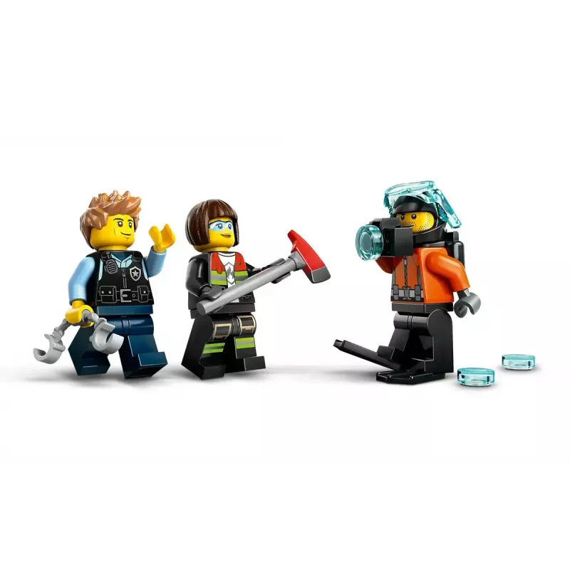 Konstruktors LEGO City kombināciju komplekts 60462 — helikopters un ugunsdzēsēju mašīna, 874 detaļas, 3 minifigūras, vecumam 7+