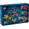 Konstruktors LEGO City kombināciju komplekts 60462 — helikopters un ugunsdzēsēju mašīna, 874 detaļas, 3 minifigūras, vecumam 7+