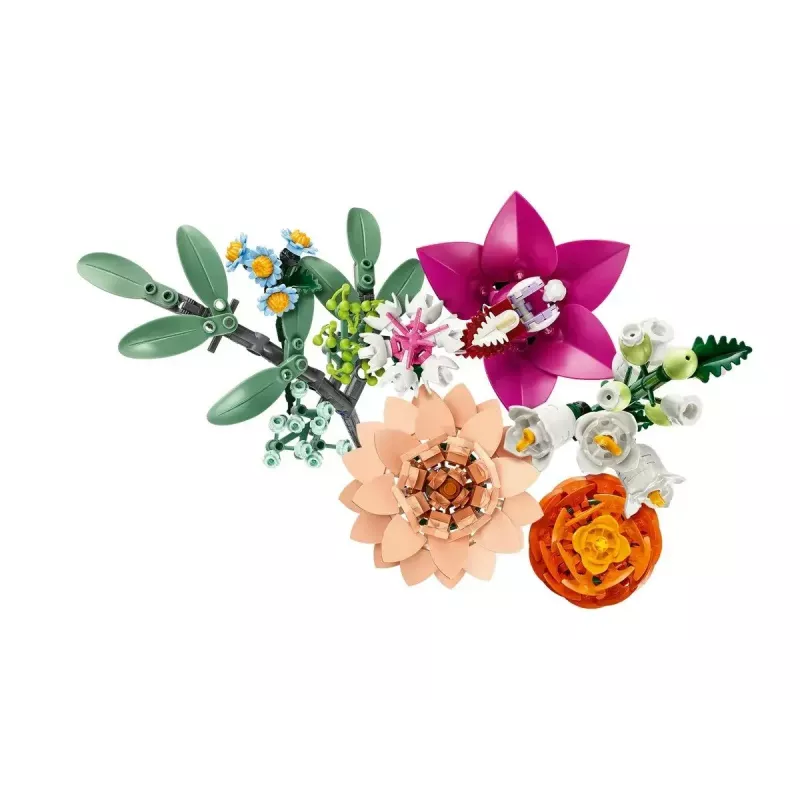LEGO Icons būvkomplekts Flower Bouquet 10342 — 749 gabali, izstādes modelis, 18+