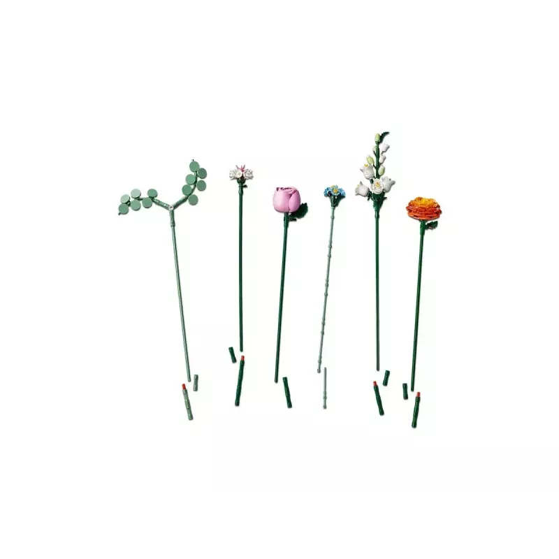 LEGO Icons būvkomplekts Flower Bouquet 10342 — 749 gabali, izstādes modelis, 18+