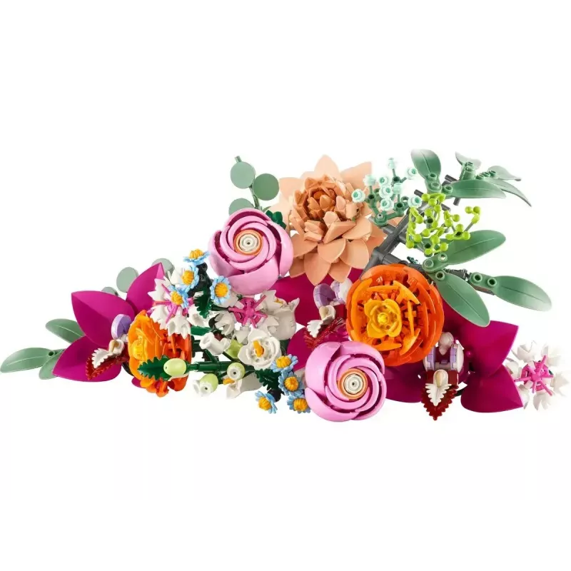 LEGO Icons būvkomplekts Flower Bouquet 10342 — 749 gabali, izstādes modelis, 18+