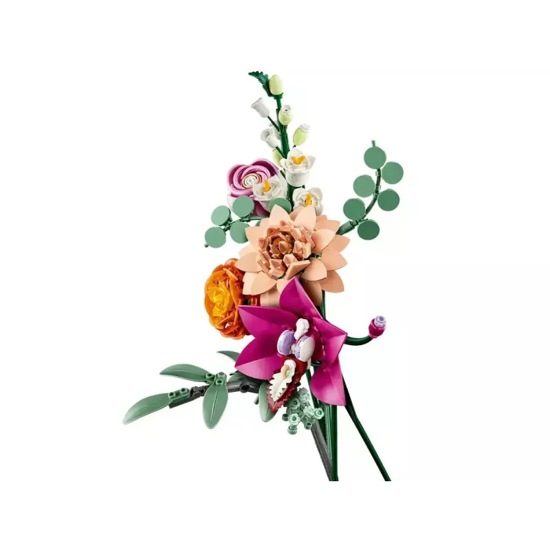 LEGO Icons būvkomplekts Flower Bouquet 10342 — 749 gabali, izstādes modelis, 18+